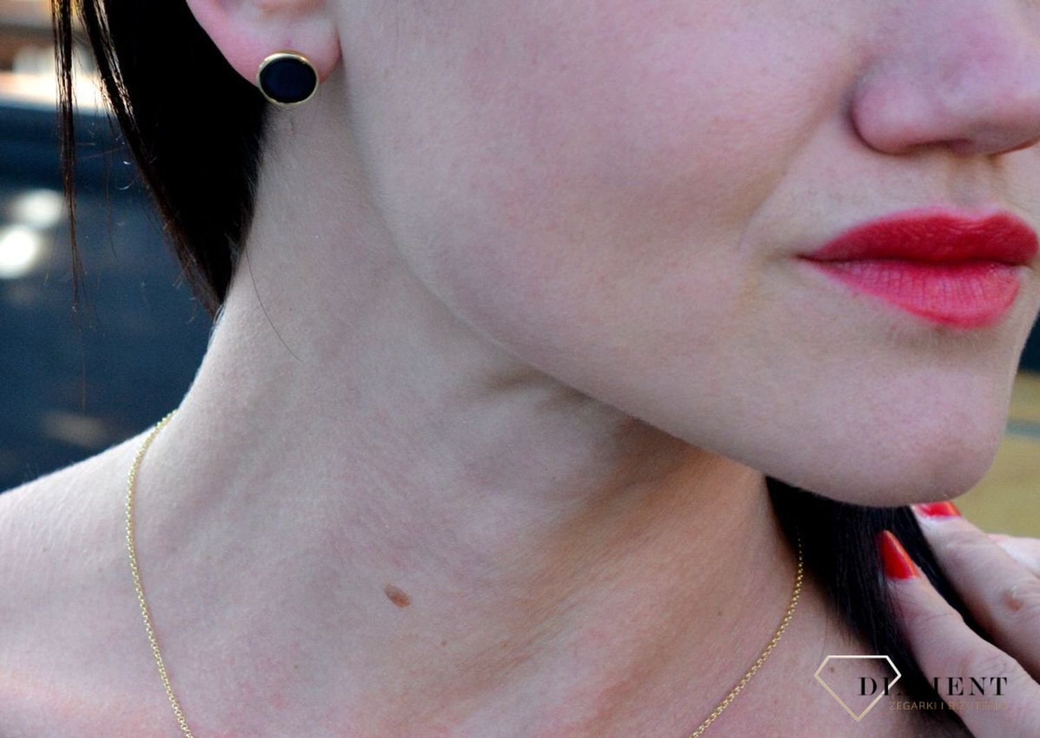 Kolczyki srebrne pozłacane monetki z onyksem.jpg